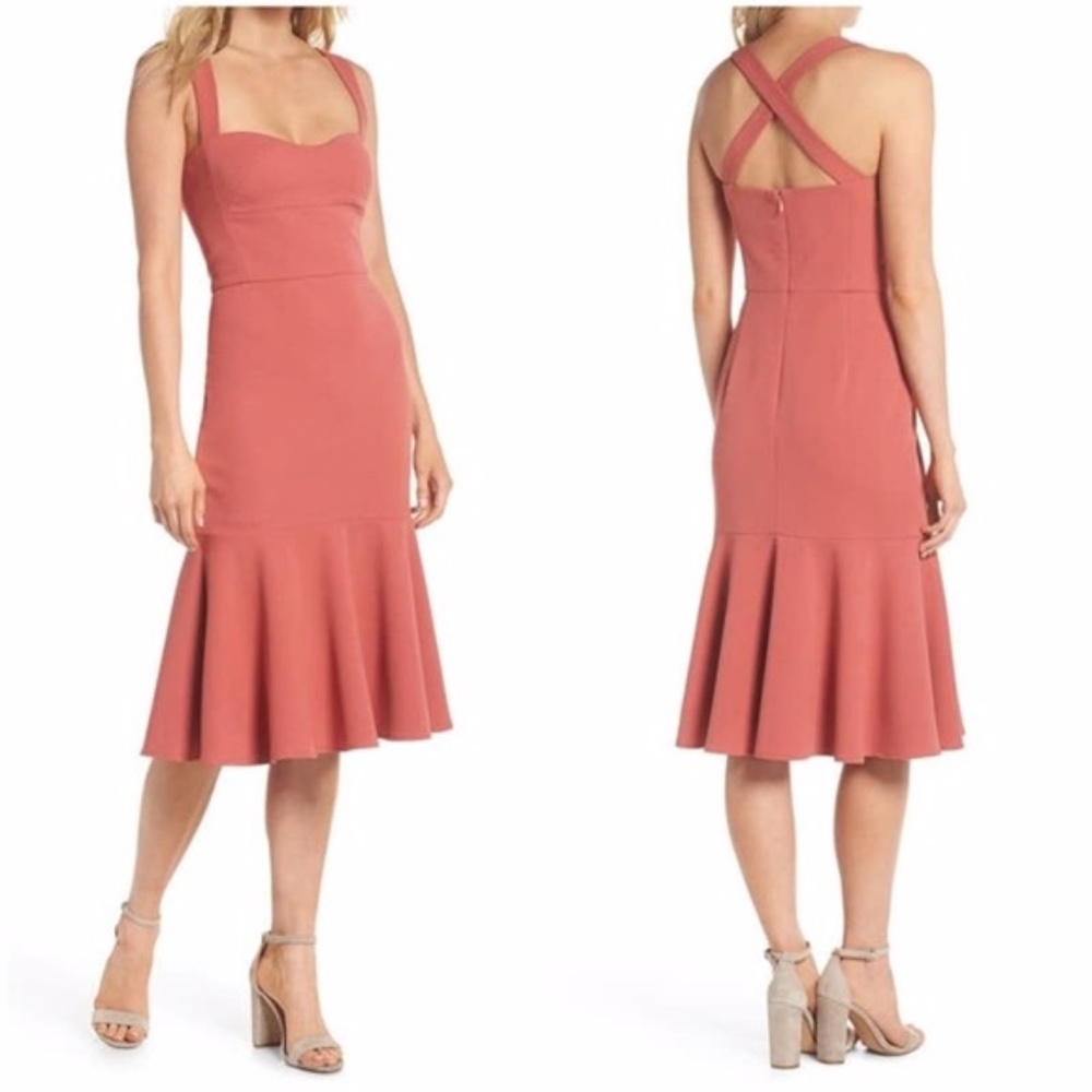 Gal Meets Glam Rae Sweetheart Scuba Crepe Dress Size 8